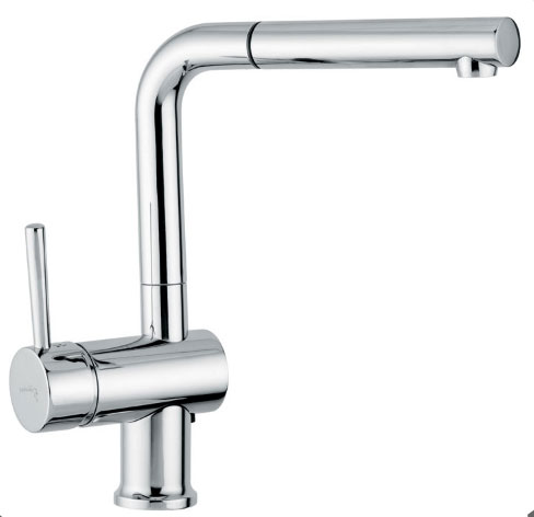 

Смеситель для кухни Emmevi Piper L245 CR45066 с душем (хром)