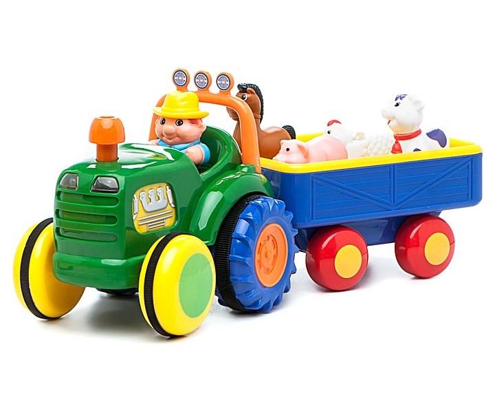 

Игрушка на колесах Трактор с трейлером, Kiddieland