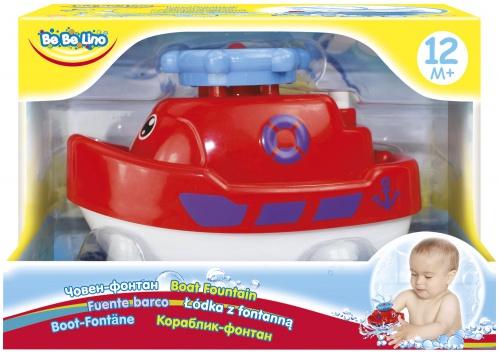 

Игрушка для купания Кораблик-фонтан, BeBeLino (красный)