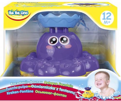 

Игрушка для купания Осьминог-фонтан, BeBeLino (фиолетовая)
