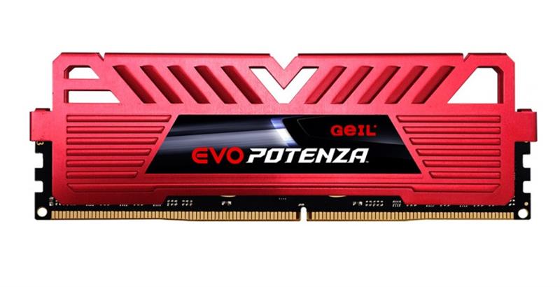 

Модуль памяти DDR4 16GB/2666 Geil Evo Potenza Red (GPR416GB2666C19SC)