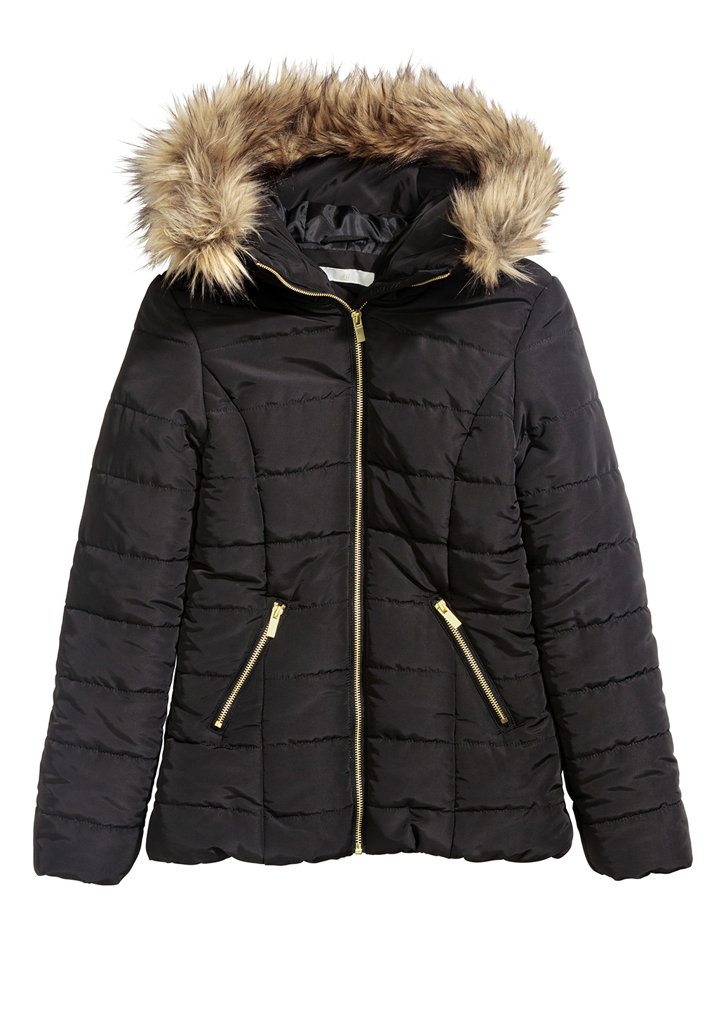 

Пуховик H&M 34 Черный 0390167_01