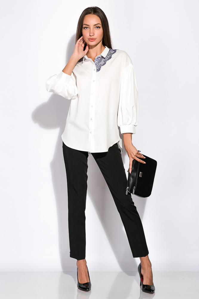 

Блуза Time of Style 120PN19011 46 Молочный