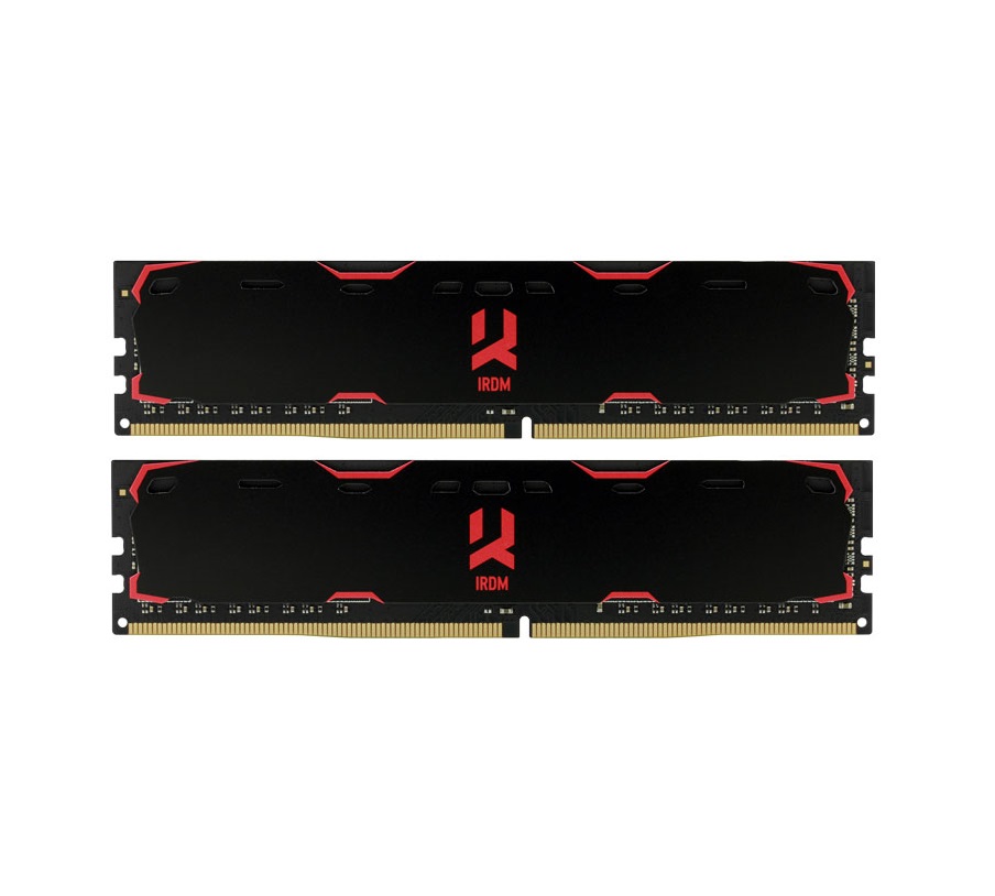 

Модуль памяти DDR4 2x8GB/2400 GOODRAM Iridium Black (IR-2400D464L15S/16GDC)