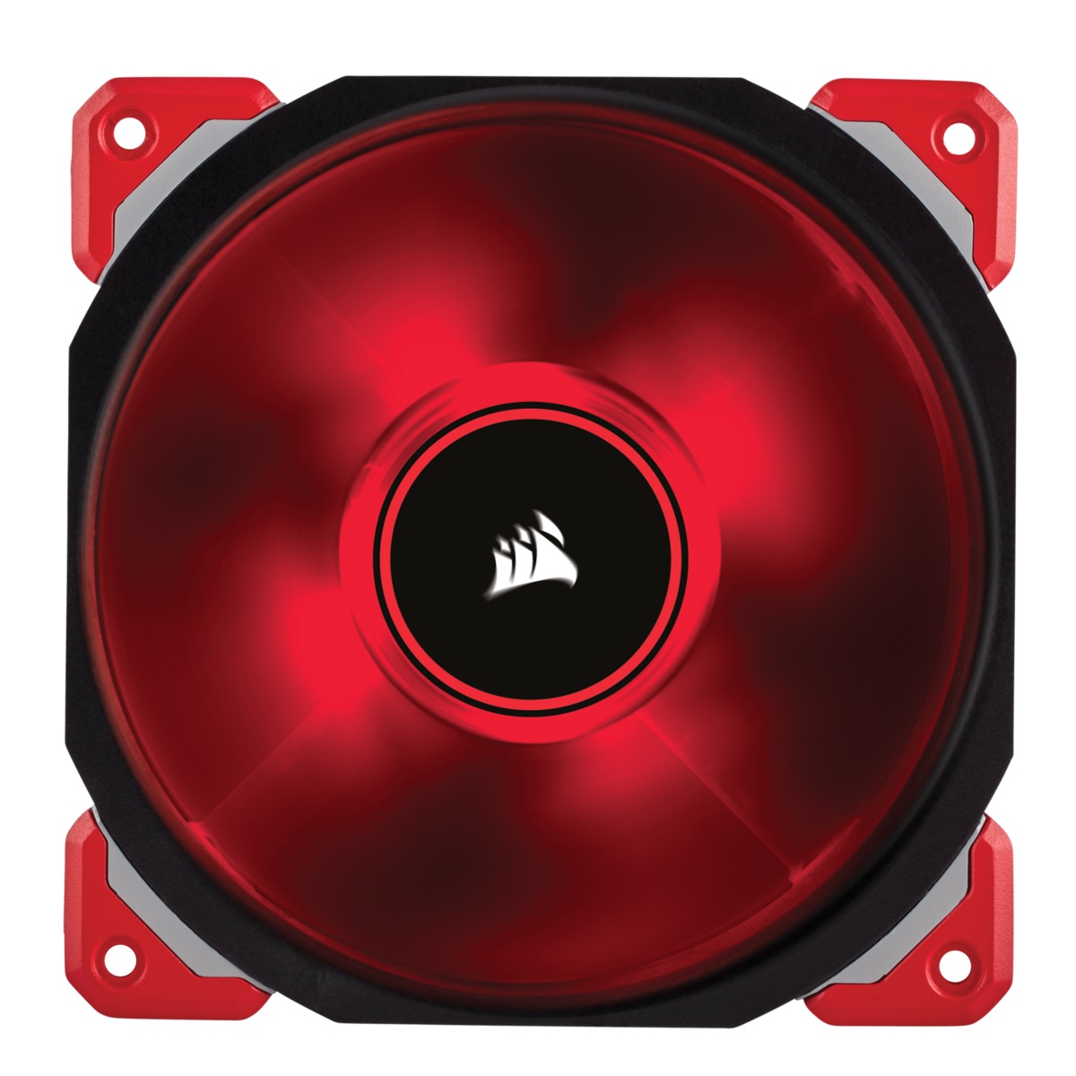 

Вентилятор Corsair ML120 Pro LED Red (CO-9050042-WW), 120x120x25мм, 4-pin, черный