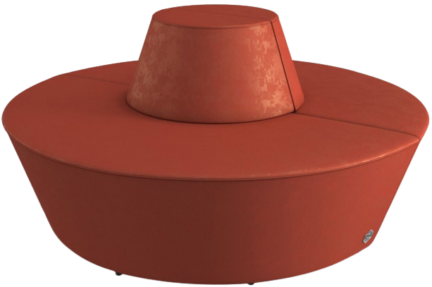 

Диван Kulik System SOMBRERO Морковный