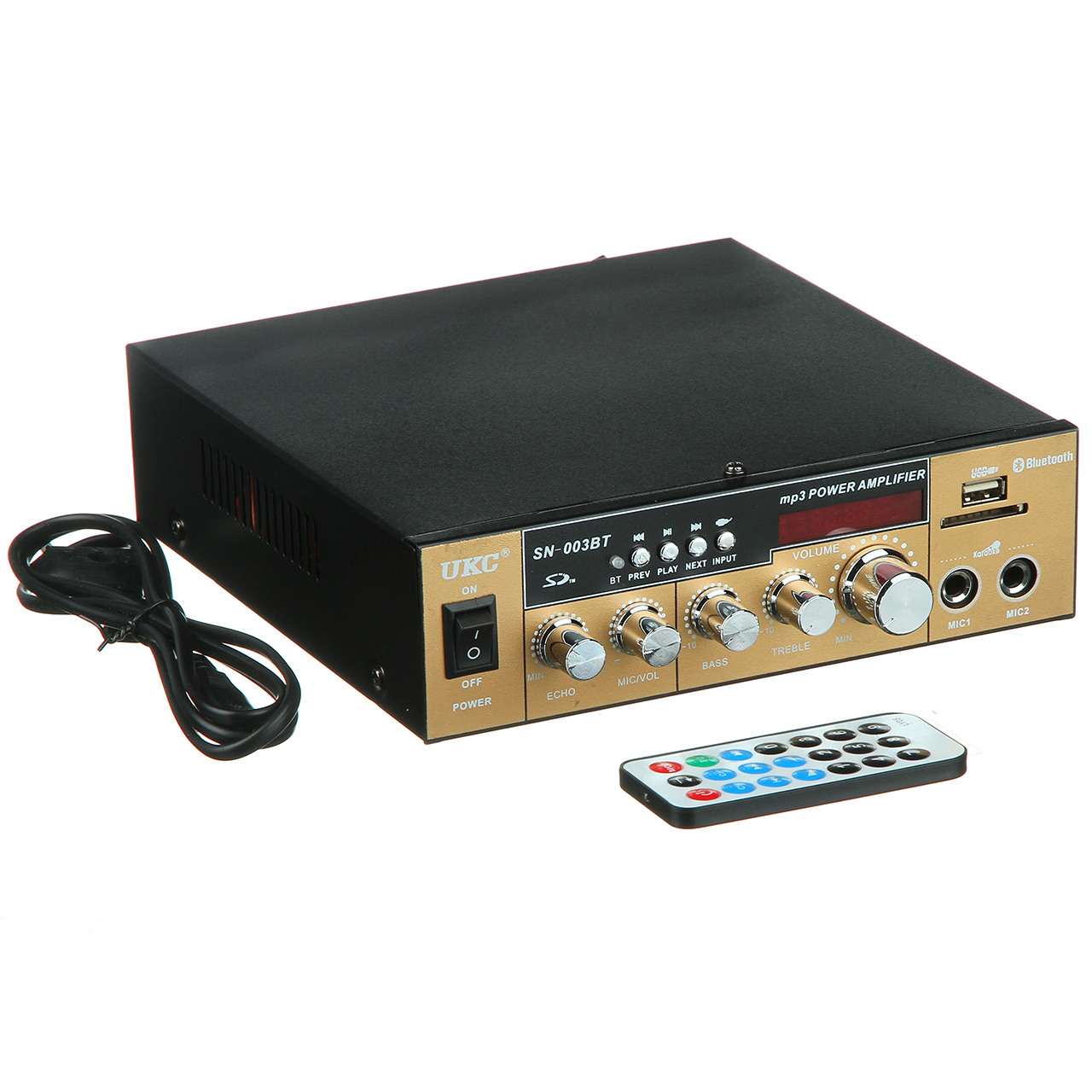 

Усилитель звука UKC (AMP SN 003 BT)