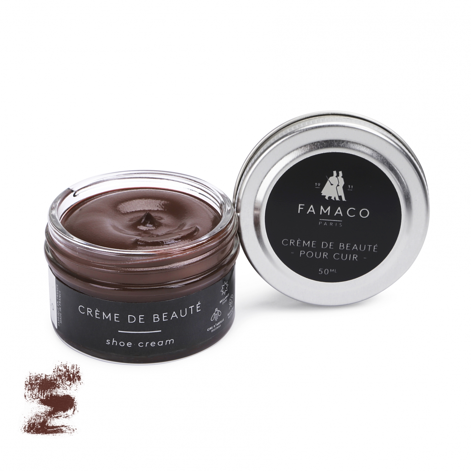 

Крем для обуви коричневый 320 Famaco Creme De Beaute, 50 мл