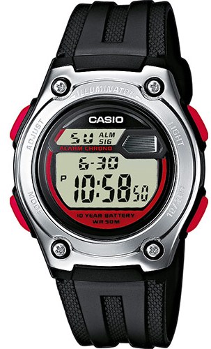 

Мужские наручные часы Casio W-211-1BVES