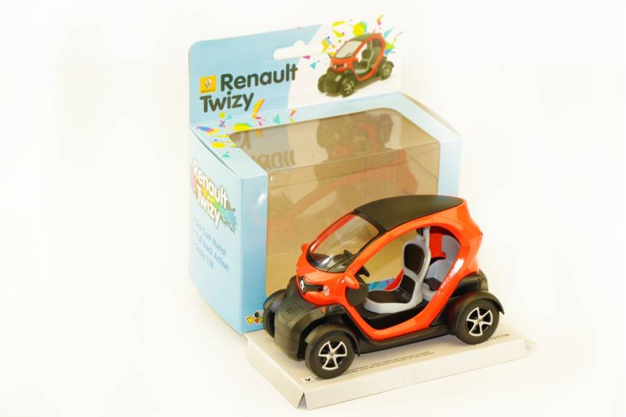 

KINSMART Мет. машина "Renault Twizy" bublik (TР014КТ5111W)