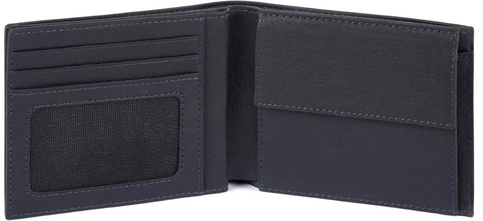 

Портмоне Bk Square/Blue Piquadro PU4858B3R_BLU