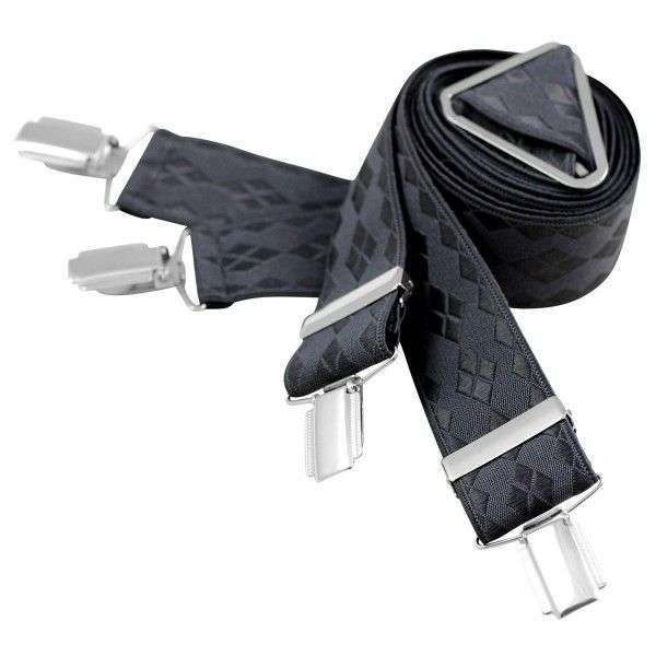 

Подтяжки Lindenmann 7466-60 черные (1262)