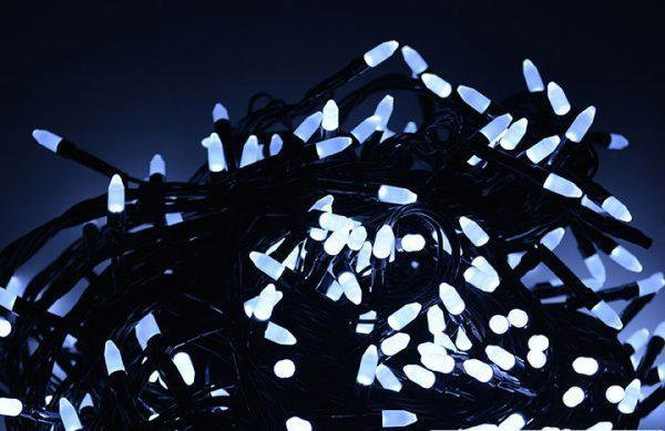 

Светодиодная гирлянда нить W-3 100 Led 220v Белое свечение (3-W1111)