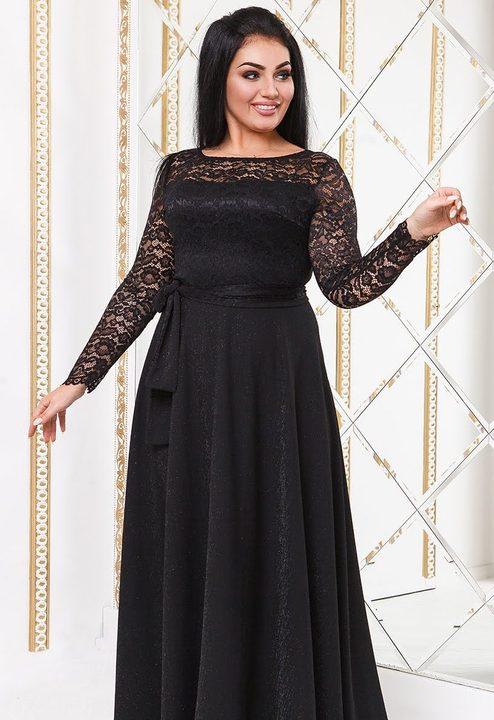 

Платье G&M k-48597 - Размер цвет черный, Платье G&M k-48597 50-52 Размер цвет черный