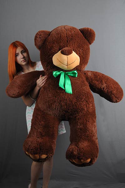

Пюшевый мишка Мишкин Дом Вэтли 140 cm Шоколадный
