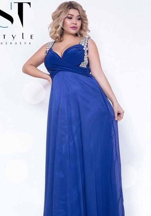 

Платье G&M k-52123 универсальный - Размер цвет электрик, Платье G&M k-52123 универсальный 48-52 Размер цвет электрик