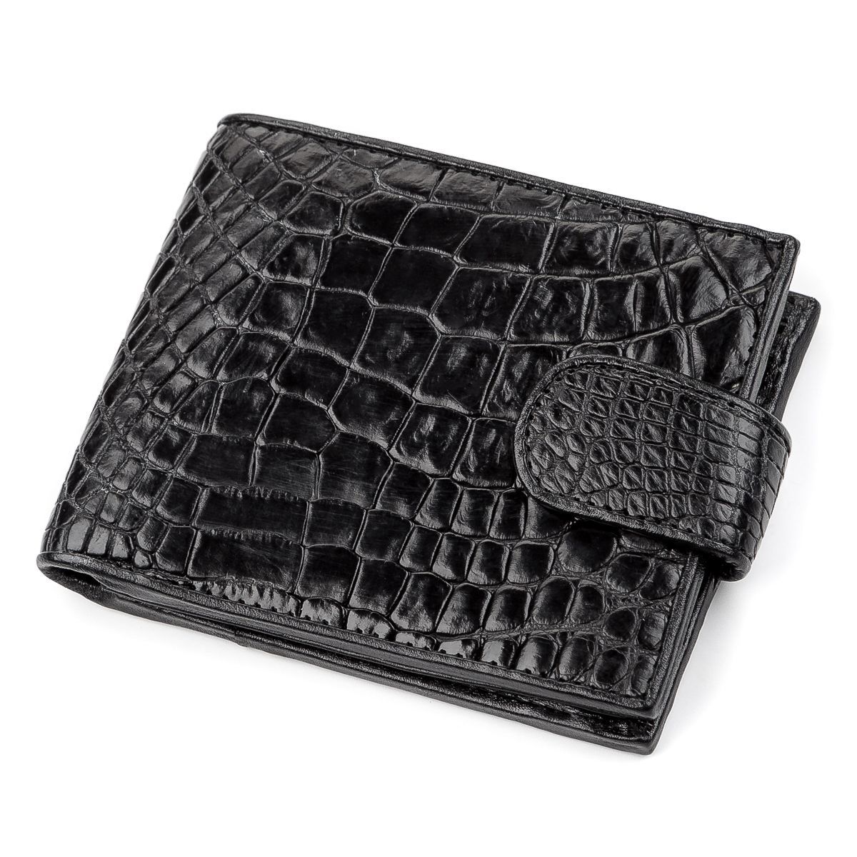 

Кошелек CROCODILE LEATHER 18207 из натуральной кожи крокодила Черный