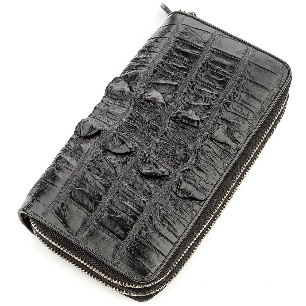 

Клатч мужской CROCODILE LEATHER 18570 из натуральной кожи крокодила Черный