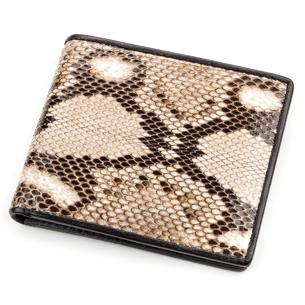 

Портмоне SNAKE LEATHER 18205 из натуральной кожи питона Коричневое
