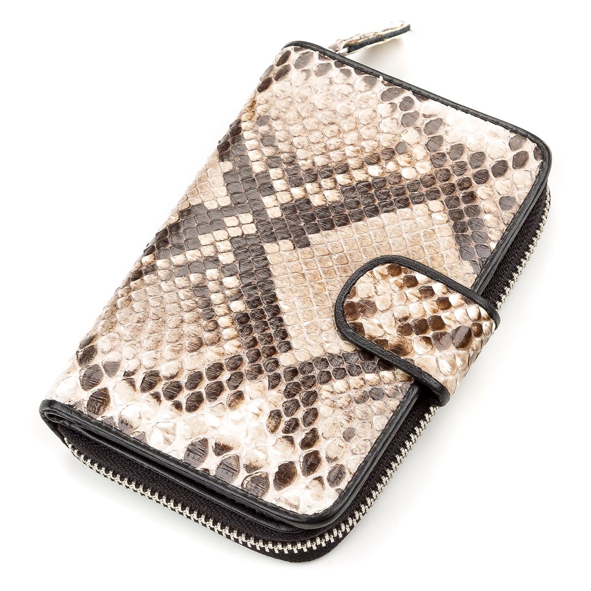 

Портмоне SNAKE LEATHER 18180 из натуральной кожи питона Коричневое