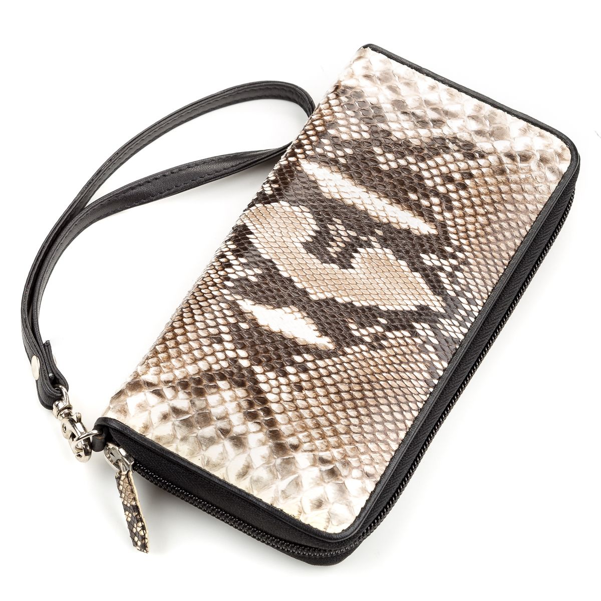 

Клатч женский SNAKE LEATHER 18183 из натуральной кожи питона Коричневый
