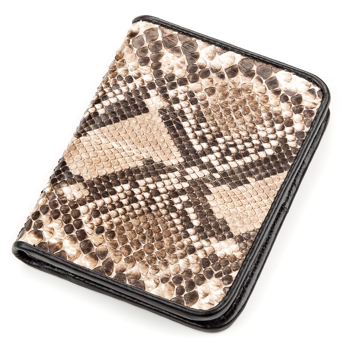 

Портмоне SNAKE LEATHER 18198 из натуральной кожи питона Коричневое