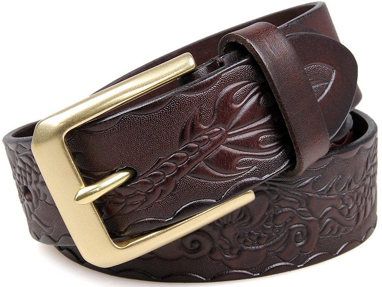 

Ремень мужской Vintage 14471 Коричневый