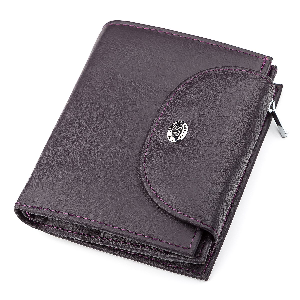 

Кошелек женский ST Leather 18412 из натуральной кожи Фиолетовый