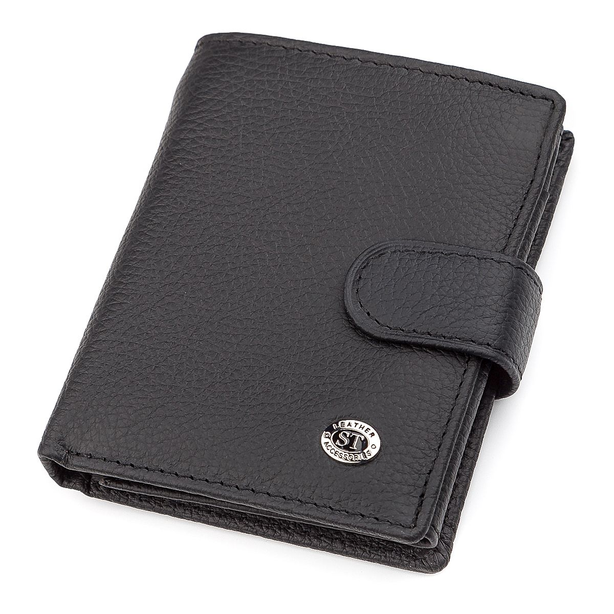 

Мужской кошелек ST Leather 18496 натуральная кожа Черный