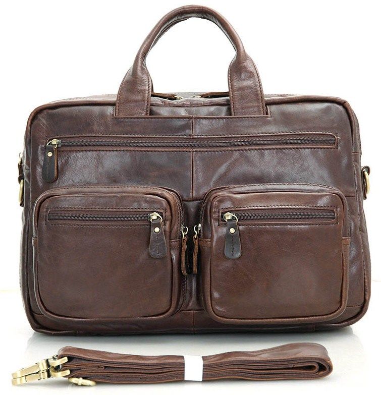 

Сумка мужская Vintage 14411 Коричневая