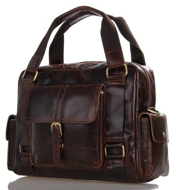 

Сумка мужская Vintage 14235 кожаная Коричневая