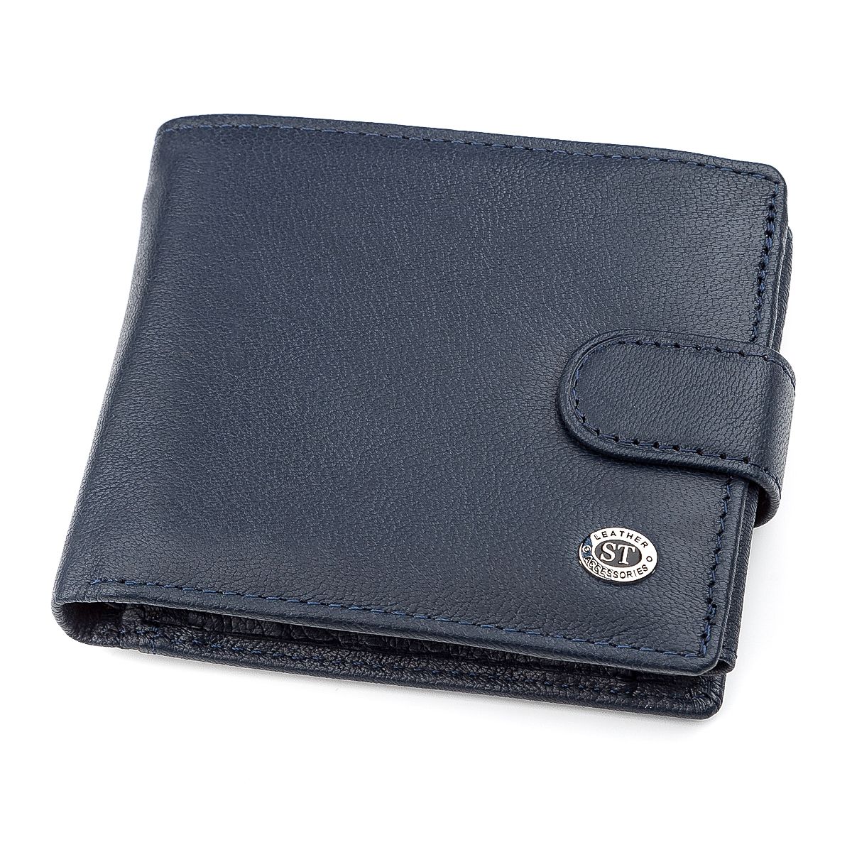 

Мужской кошелек ST Leather 18333 удобный Синий