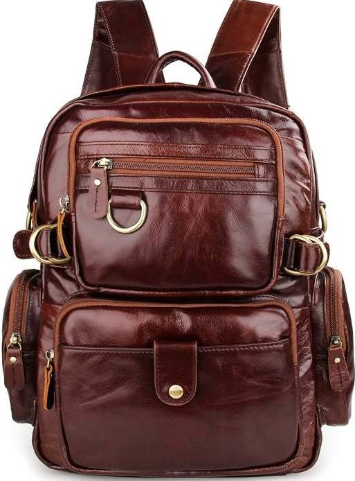 

Рюкзак Vintage 14520 кожаный Коричневый