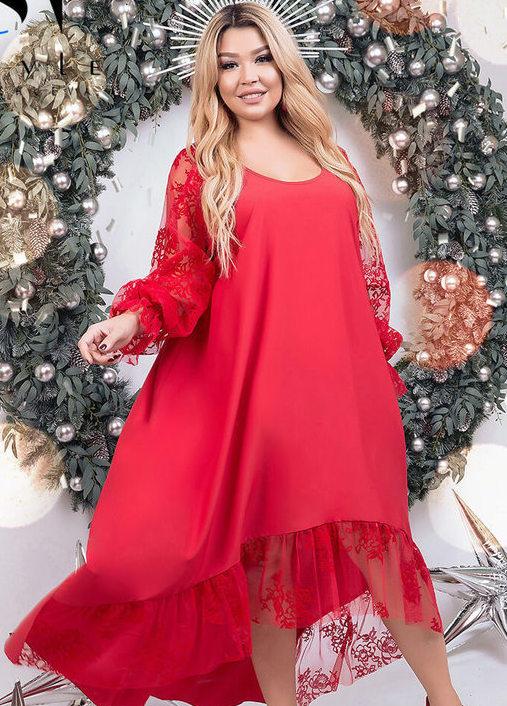 

Платье G&M k-61677 универсальный - Размер цвет красный, Платье G&M k-61677 универсальный 48-60 Размер цвет красный