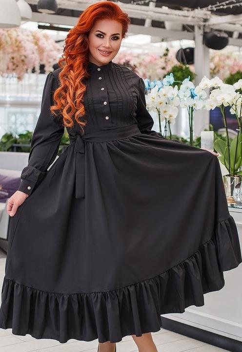 

Платье G&M k-53376 54-56 Размер цвет черный