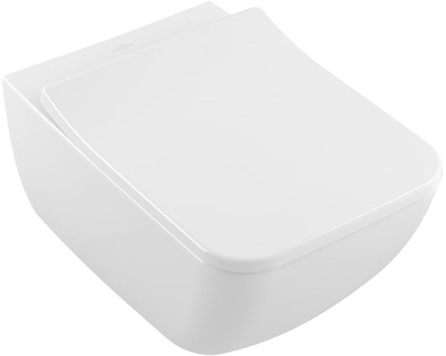 

Унитаз подвесной VILLEROY & BOCH Legato DirectFlush Rimless 5663RSR1 с сиденьем 9M95S101 SoftClose дюропласт