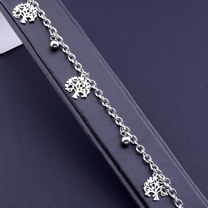 

Браслет 'Stainless Steel' Медицинская сталь 316L 17 см. 086027