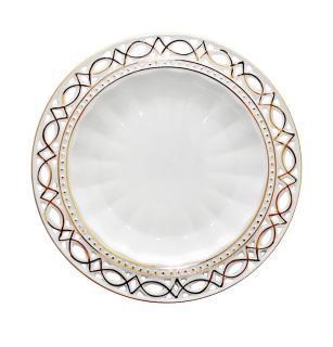 

Набор 6 десертных тарелок Кружево d 20см