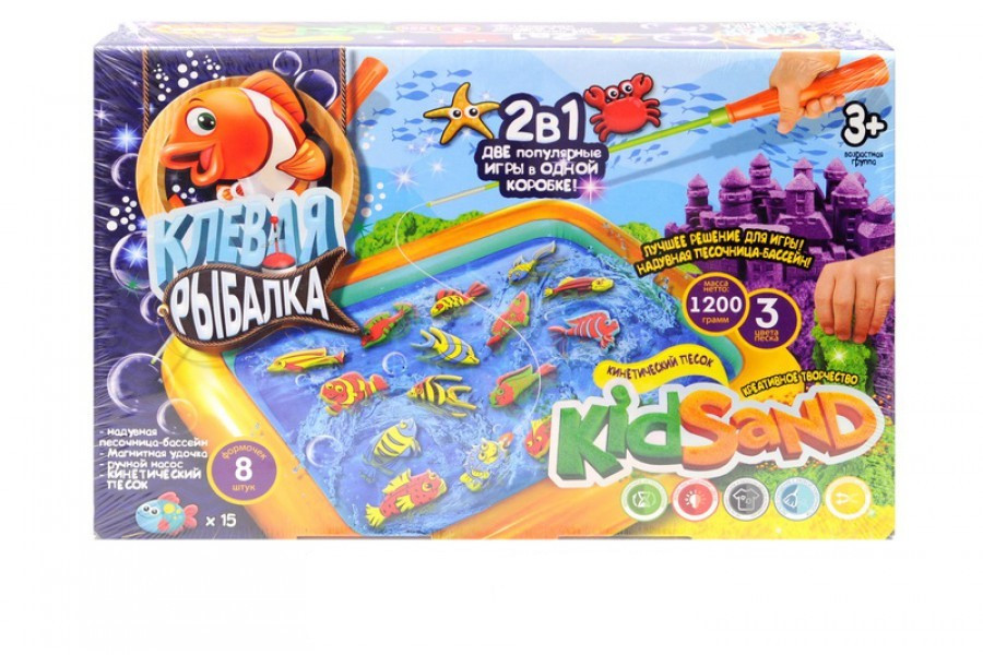 

Игра большая 2 в 1 Клевая рыбалка + KidSand (укр) Dankotoys KRKS-01-01U (tsi_47610)