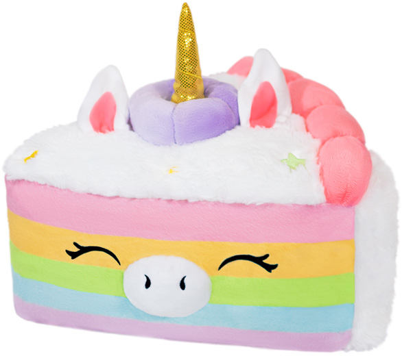 

Мягкая игрушка-антистресс Squishable Тортик единорог 34 см (113242)