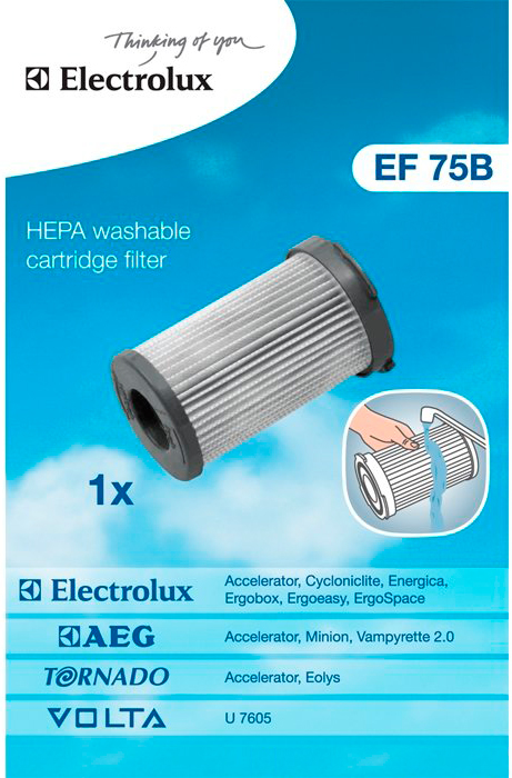 

Картридж-фильтр ELECTROLUX EF75B