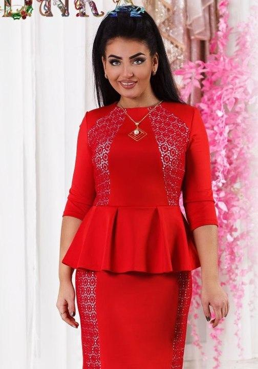 

Платье G&M k-25789  Размер цвет красный, Платье G&M k-25789 56 Размер цвет красный