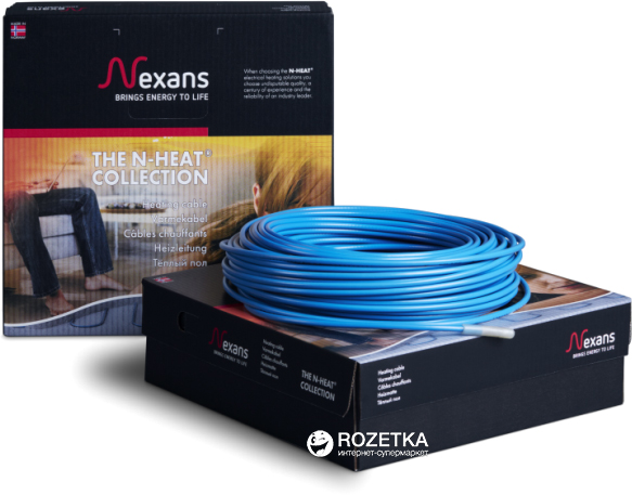 

Теплый пол Nexans TXLP/1 одножильный кабель 1400 Вт 8.2 — 10.3 м2 (100140017)