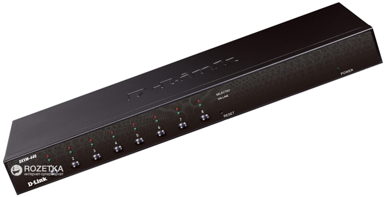 

KVM-перемикач D-Link KVM-440 8-портовий PS/2-USB (KVM-440)