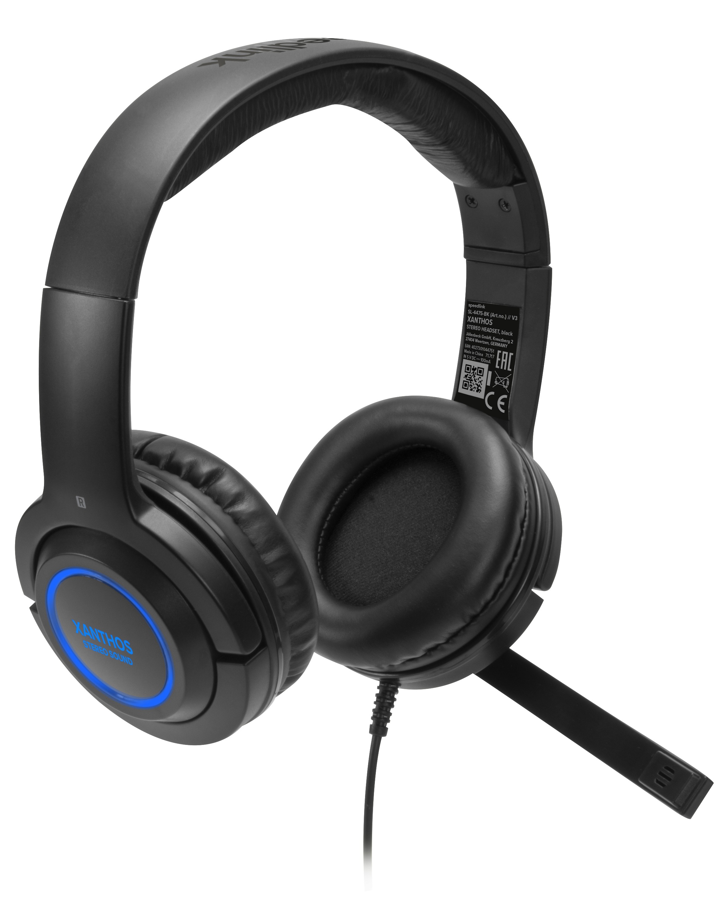 

Наушники SPEEDLINK Xanthos Stereo Console Gaming Headset for PS3/PS4/Xbox 360/PC Black