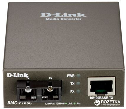 

Медіаконвертер D-Link DMC-F15SC