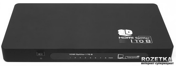 Акція на Переходник Viewcon HDMI (8 портов) (VE405) від Rozetka UA