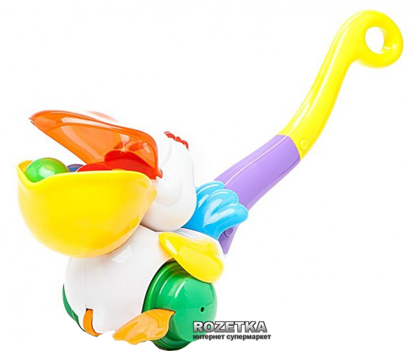

Игрушка-каталка ПЕЛИКАН-ЗАТЕЙНИК Kiddieland (049767)
