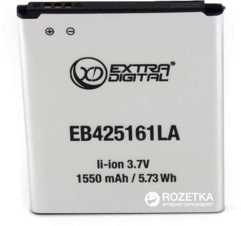

Аккумулятор Samsung l8160 ExtraDigital