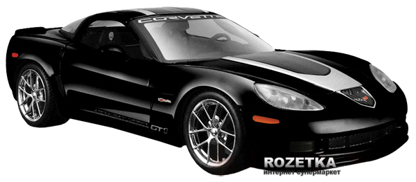 

Автомодель Maisto (1:24) 2009 Chevrolet Corvette Z06 GT1(31203 black) Черный